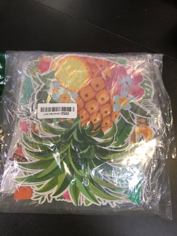 Photo 1 of 10 Pieces Hawaiian Luau Honeycomb Table Centerpiece Tiki Honeycomb Centerpieces Tropical Table Centerpiece 3D Flamingo Table Decorations for Hawaiian Luau Party Birthday Wedding Home Favor