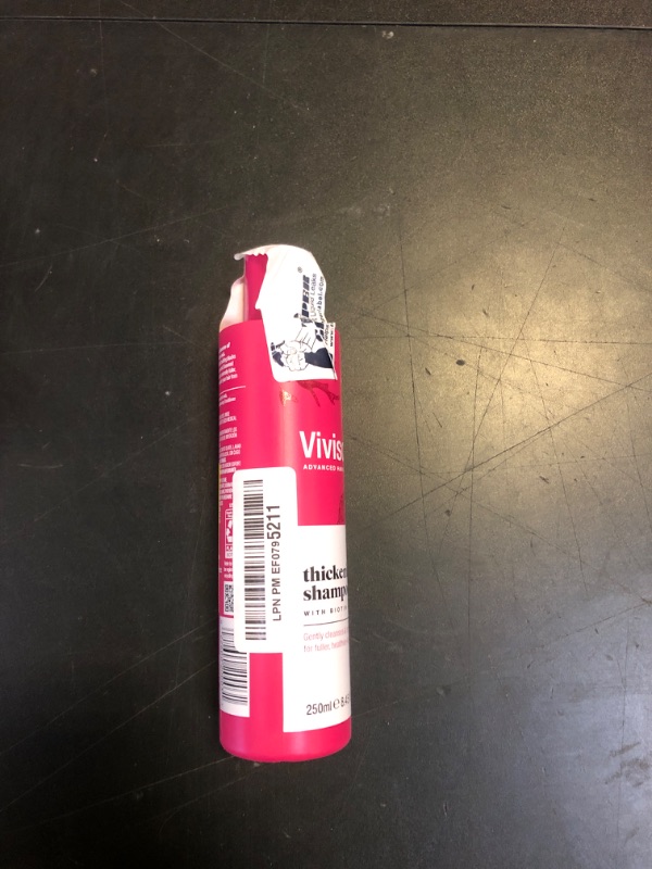 Photo 1 of Viviscal Thickening Shampoo, Formulated With Biotin And Keratin, Fortified With Marine Collagen And Seaweed Extract, Strengthens And Reduces Breakage, Healthier Looking Hair 250ml (8.45 fl. oz.)