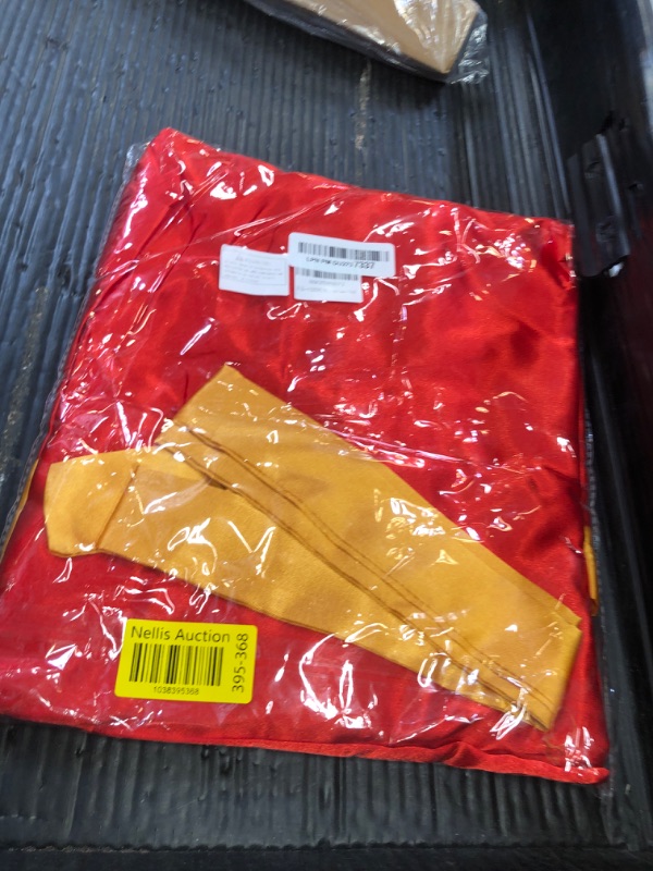 Photo 1 of LXYUNKJ Boxer Costume Men, MMA Boxing Robe with Hood, Cotton Robe Lightweight Costume - Red L