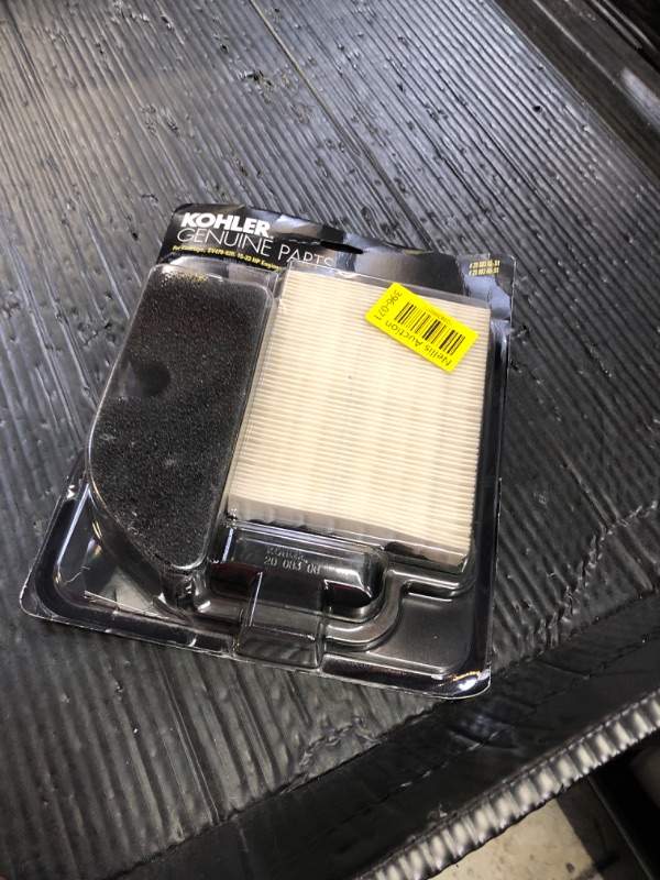 Photo 1 of Kohler Superior Filtration Replacement Engine Air Filter, Black