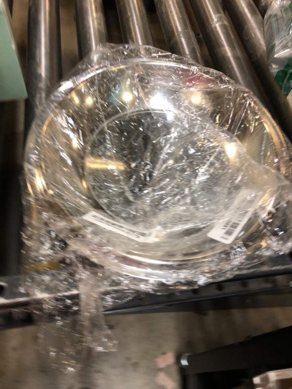Photo 1 of Tofficu Stainless Steel Wok Lid - 10 Inch Universal Cover for Pots and Pans