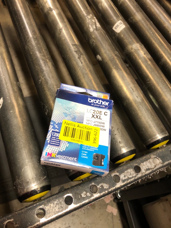 Photo 1 of Brother LC20EC Super High Yield Cyan Ink Cartridge