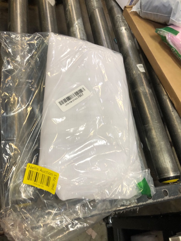 Photo 1 of MAGZO Magnet Screen Door 36'' x 82'', High-Density Fiber Mesh Net Curtain Tear-Resistant, Pet Friendly, Easy Install&Hanging, Fits for Sliding Glass/Patio/Entry/Front/Back Doors/Homes/Apartment, White