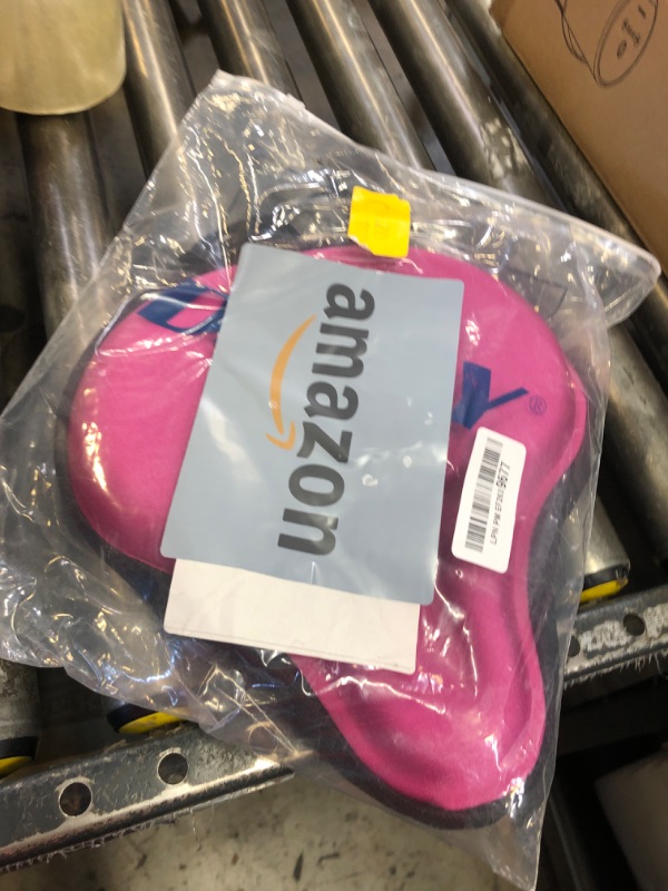Photo 1 of DAWAY C6 Large Comfy Cushioned Bicycle Seat Cover - Wide Gel & Memory Foam Padded Bike Saddle Cushion for Adults Youth Seniors, Fit for Peloton, Stationary Exercise, Cruiser, Mountain Road Bikes, Pink