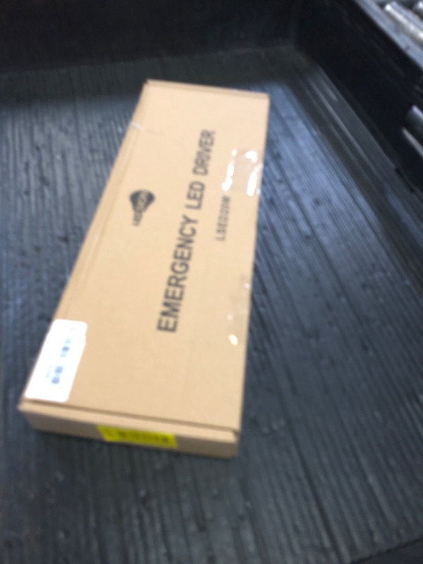 Photo 1 of LED Emergency Backup Driver 20W, 120V-347VAC, Rechargeable UL Approved Backup Battery, Over 90mins Emergency Time, for LED troffer, Panel and Tubes White