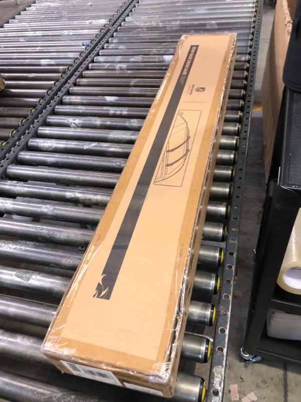 Photo 1 of YHTAUTO 165LBS Upgraded Universal Roof Rack Cross Bars for Roof Width Less Than 51.2" with 3 Pair of Mounting Clamps - Fit Vehicle W/Naked Roof - T6063 Aluminum Window Frame CrossBars Anti-Rust