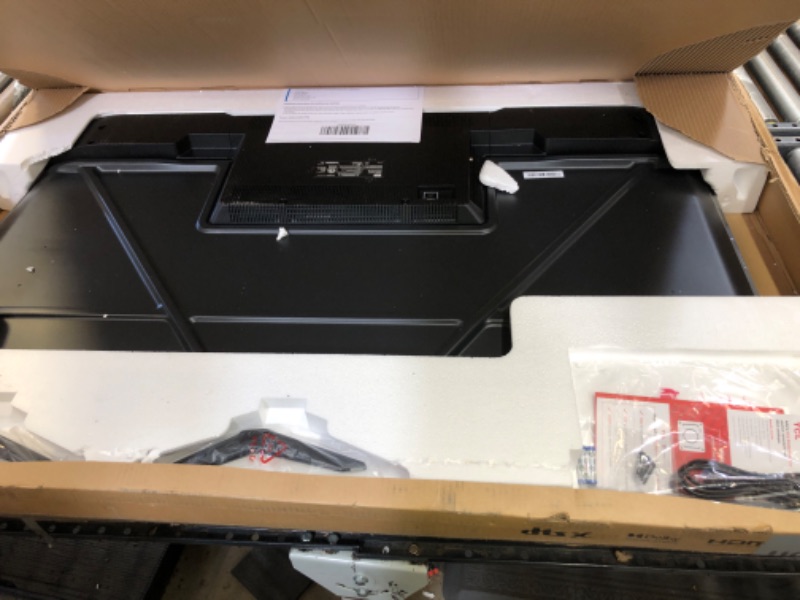 Photo 1 of SELL FOR PARTS---TCL 55-Inch Class S5 UHD 4K LED Smart TV with Fire TV (55S551F, 2024 Model), Dolby Vision, HDR PRO+, Dolby Atmos, Alexa Built-in with Voice Remote, Apple AirPlay 2 Compatibility, Streaming Television