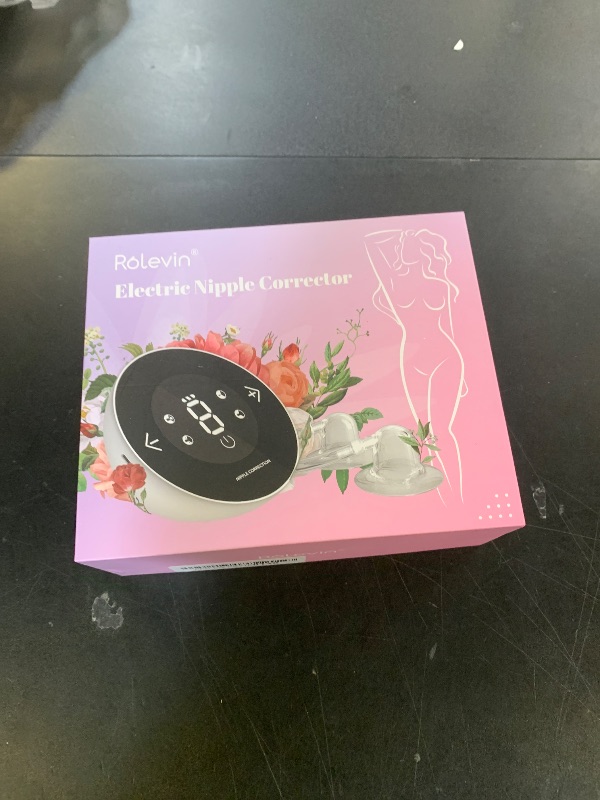 Photo 1 of Electric Nipple Corrector for Flat or Inverted Nipples, Portable Nipple Pump, Inverted Nipple Puller, Rechargeable Nipple Puller Sunken and Shy Nipples - 4PCS
