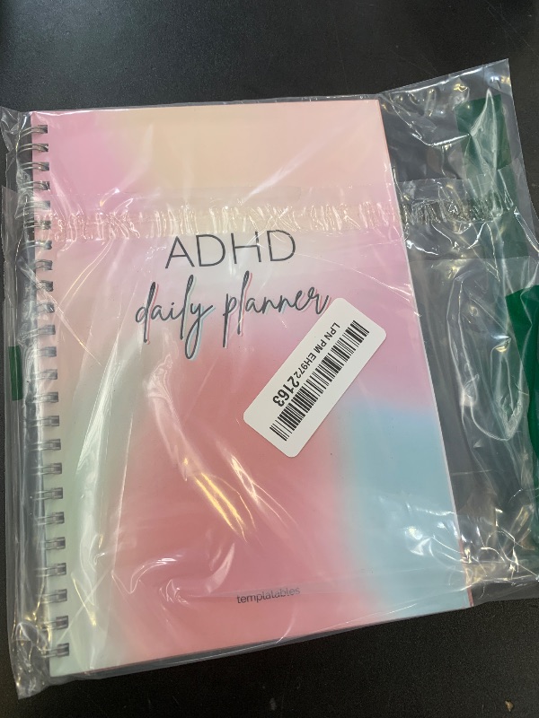 Photo 1 of ADHD Daily Planner for Neurodivergent Adults - Productivity Daily Planner & Task Management to Stay Organized and Focused (Rainbow)