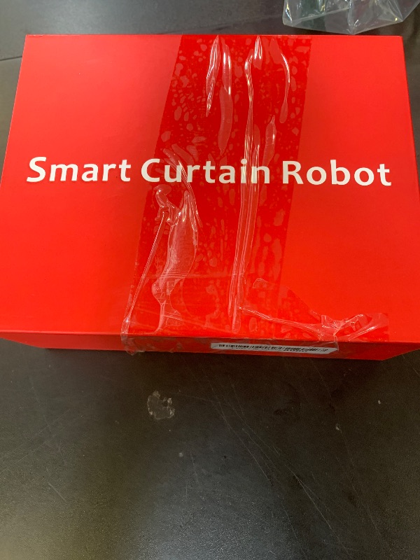Photo 1 of Smart Automatic Curtain Opener with Remote Control Only, Upgraded High-Performance Motor, Curtain Robot Motor Suitable for Roman Rod, T-shaped/U-shaped Tracks (Not Support APP)