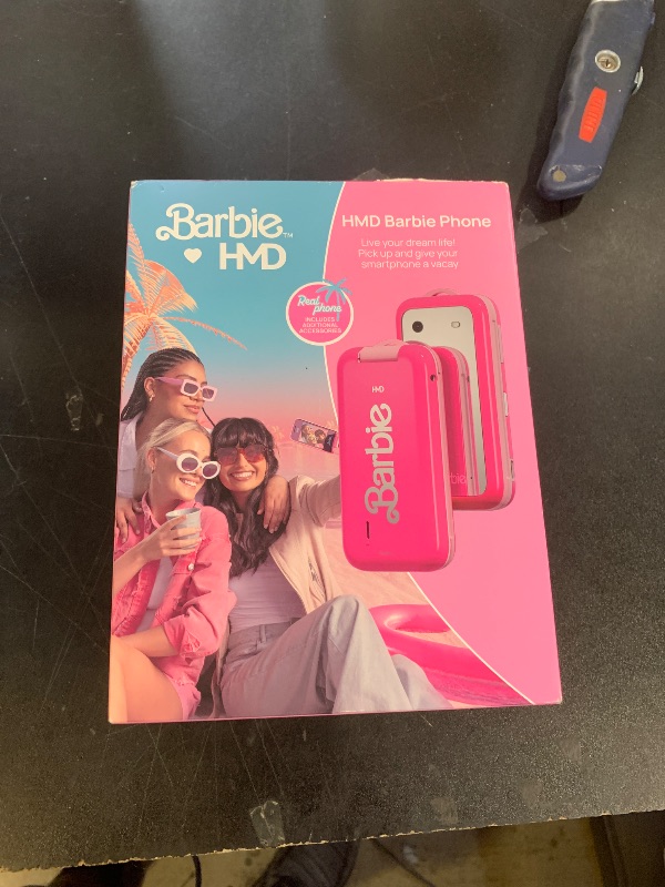 Photo 1 of HMD Barbie | Flip | Unlocked | KaiOS | Compatible with All Carriers | Power Pink | US Version