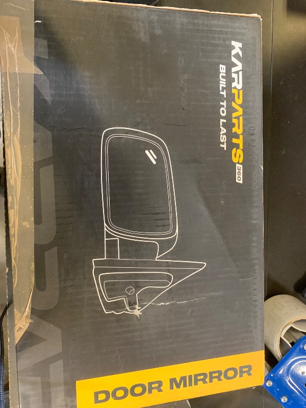 Photo 1 of For Chrysler 200 2011 2012 2013 2014 Door Mirror Driver Side | Power | Heated | Chrome | Replacement For CH1320336 | 68088123AC, 68101147AA