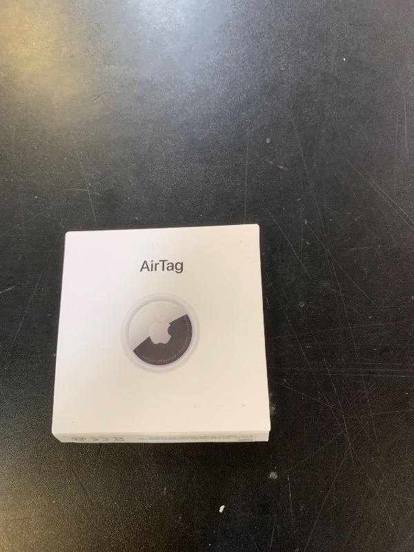 Photo 1 of Apple AirTag. Keep Track of and find Your Keys, Wallet, Luggage, Backpack, and More. Simple one-tap Set up with iPhone or iPad