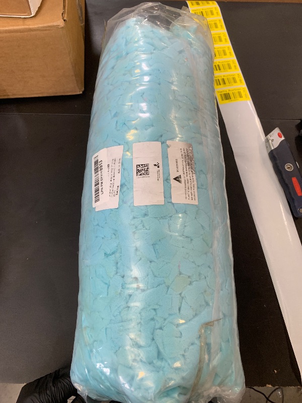 Photo 1 of Jecqbor Bean Bag Filler, 5lbs Shredded Memory Foam Filling, Soft Pillow Stuffing Bean Bag Refill Foam for Couch, Cushion, Stuffed Animals, Dog Bed, Arts Crafts
