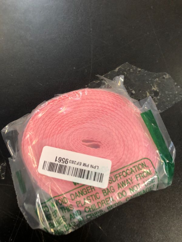 Photo 1 of MECCANIXITY Lightweight Polypropylene Webbing Strap 1" 10 Yards Pink Strapping Band for Outdoor