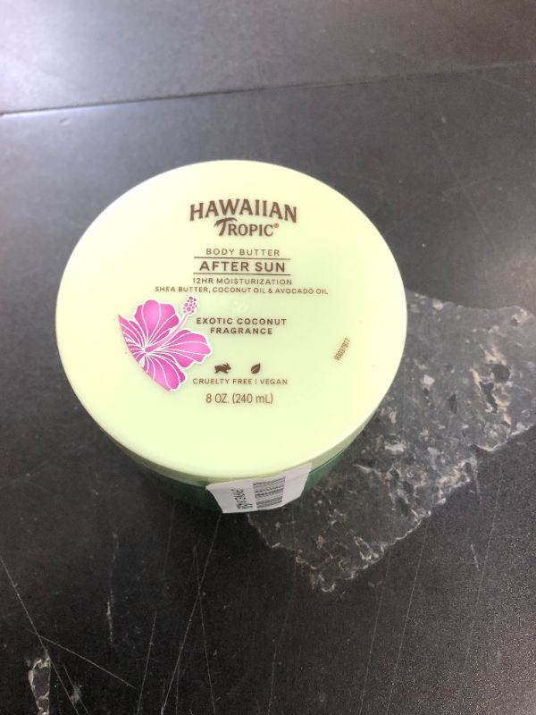 Photo 1 of Hawaiian Tropic After Sun Body Butter with Coconut Oil, 8oz | Hawaiian Tropic After Sun Lotion, Beach Essentials, Summer Vacation Essentials, Tan Extender Lotion, Coconut Body Butter, 8oz