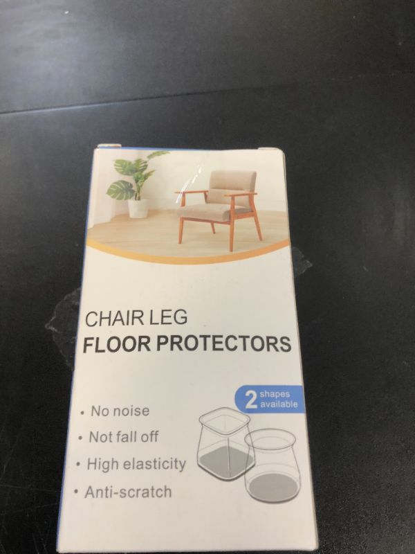 Photo 1 of 32 Pcs Chair Leg Protectors for Hardwood Floors, Silicone Felt Furniture Leg Cover Pad for Protecting Floors from Scratches and Noise, Smooth Moving for Chair Feet(Large fit : 1.3'' - 2'')