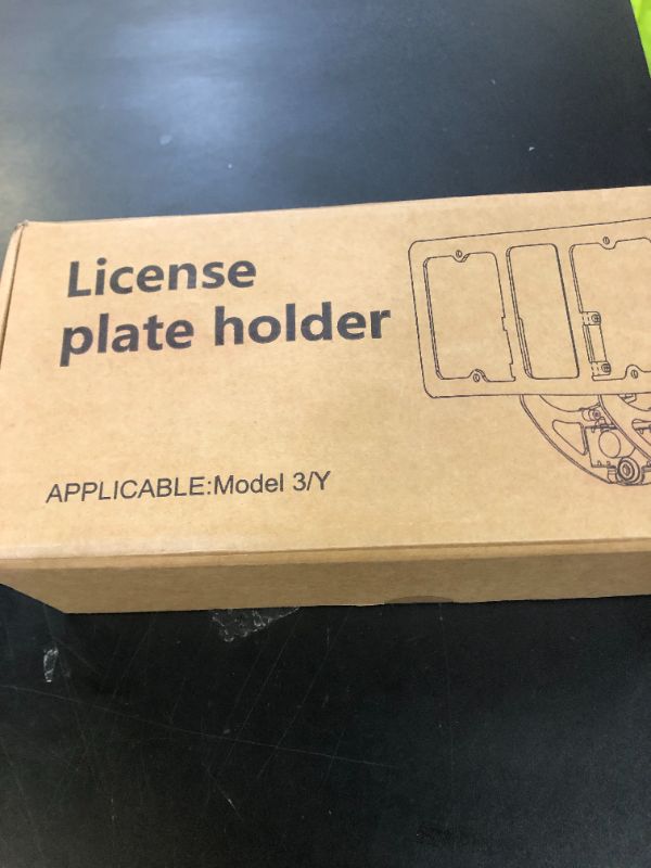 Photo 1 of 2025 Upgraded Original No Drill Front License Plate Mount Holder for 2020-2025 Tesla Model Y 2017-2023 Model 3,Aluminium Lockable Anti-Theft Front License Plate Frame for Tesla Model Y/3,No Adhesives