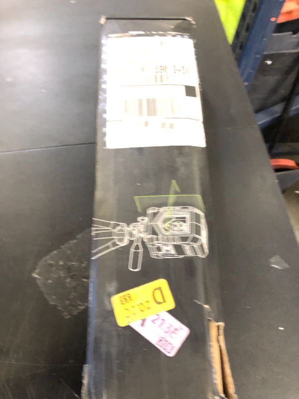 Photo 1 of Laser Level with 50” Tripod, 360° Self Leveling Cross Line Laser Level, Green Beam Horizontal and Vertical Line leveler Tool for Hanging Pictures, Home Renovation with 4 AA Batteries & Carry Pouch