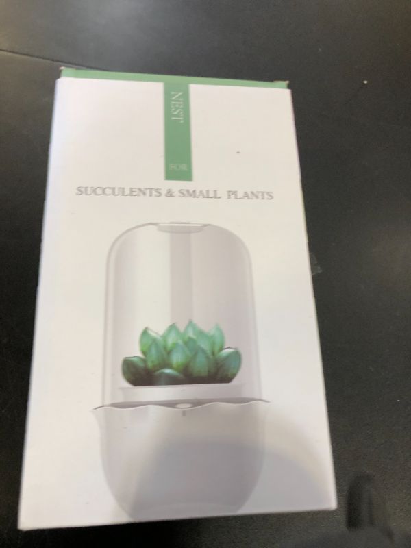 Photo 1 of Smart Venus Fly Trap Terrarium Pot with Timer&Fan,Succulent Planter with Grow Light,Indoor Plant Terrarium Kit for Carnivorous Plants,Sundew Moss,Cactus, for Dad (No Plant)