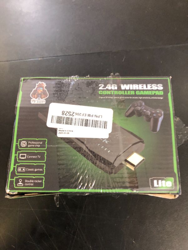 Photo 1 of Wireless Retro Game Console Stick, Upgrade Retro Video Gaming Stick Built in 20000+ Games with 23 Emulators, 4K HDMI Output with 2 Pack 2.4G Wireless Controllers for Nostalgia Gifts?64GB?
