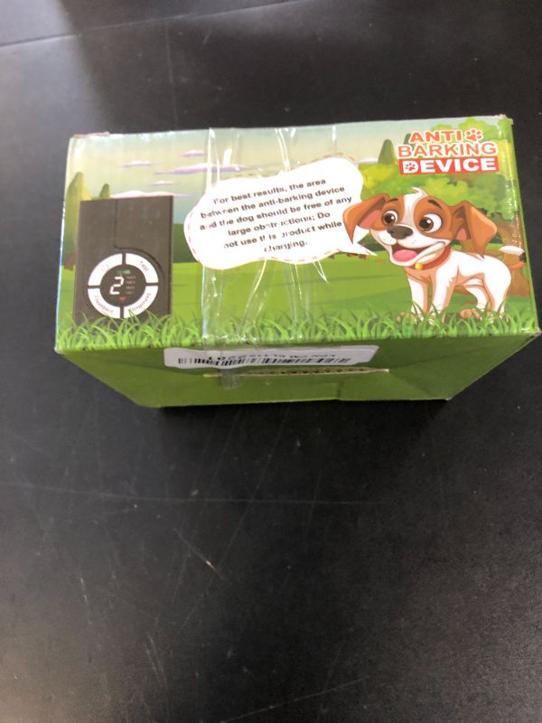 Photo 1 of Anti Barking Device, Auto Dog Barking Control Device with 50FT, Rechargeable Bark Dog Deterrent Bark Box 3 Levels Dog Bark Deterrent Device for Outdoor/Indoor