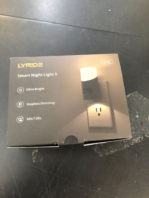 Photo 1 of Lyridz LED Night Lights Plug into Wall with Motion Sensor, 1-150LM Dimmable Plug-in Nightlight Indoor for Bedroom, Bathroom, Hallway, Stairs, Pet House, Toilet, 2 Pack