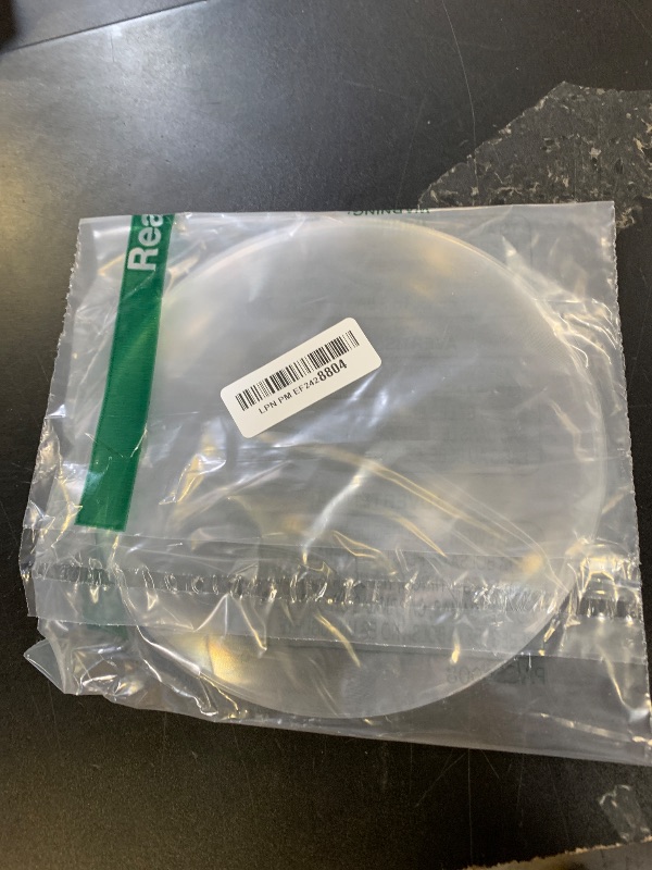 Photo 1 of Fresnel Lens Magnifier, Diameter 200mm (7.9''), Focal Length 200mm, Acrylic Lens (not Glass), for Physics Classroom, Solar Heating, Magnifiying, Fire Starter. (Focal Length 200mm)