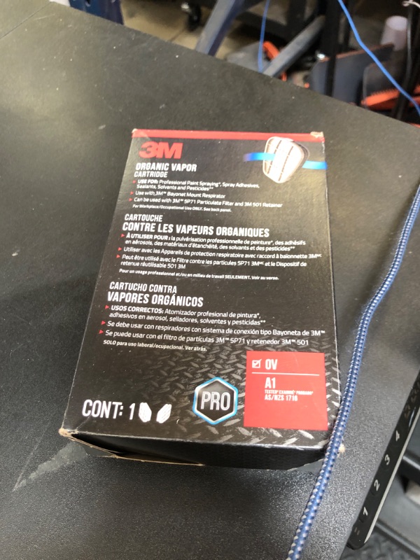 Photo 1 of 3M 6001 Organic Vapor Cartridge, 2/PK