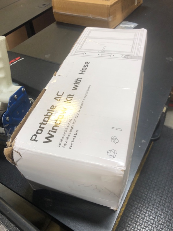 Photo 1 of PORTABLE AC WINDOW KIT WITH HOSE