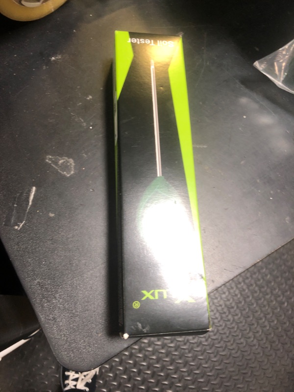 Photo 1 of XLUX Soil Moisture Meter, Plant Water Monitor, Hygrometer Sensor for Gardening, Farming, Indoor and Outdoor Plants, No Batteries Required
