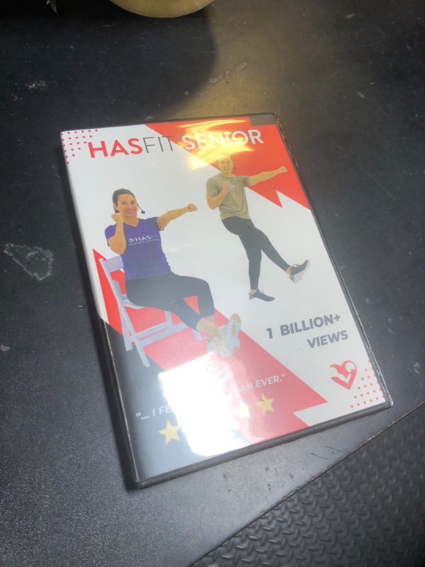 Photo 1 of HASfit Exercises for Seniors DVD - 4 Discs - 16 Senior Workouts for Balance, Weight Loss, Flexibility, Cardio, Strength, Yoga Fitness, Seated Chair Exercise For Beginners, Elderly - 3 Programs