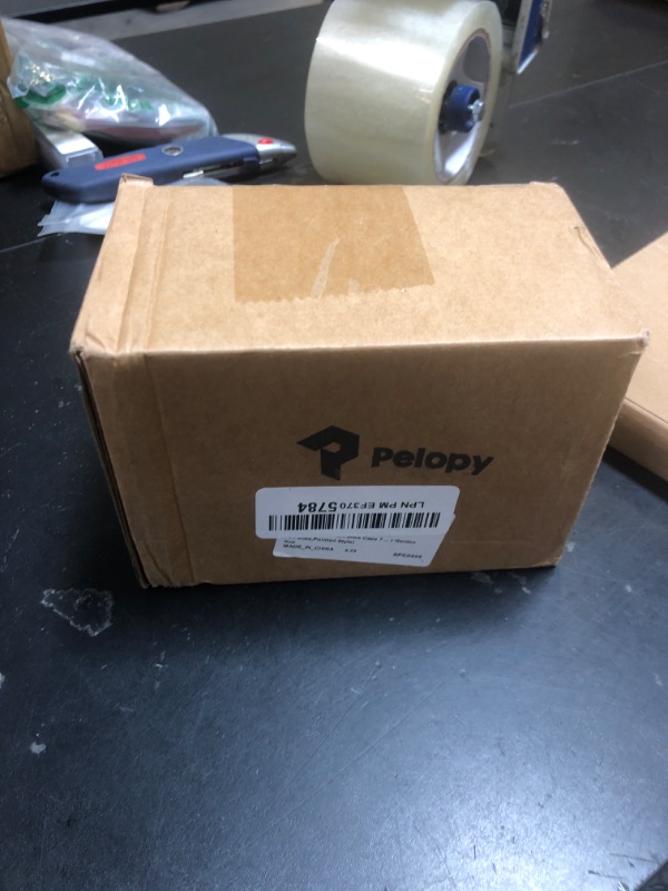 Photo 1 of Pelopy Vinyl Picket Fence Caps 7/8" x 3" Vinyl Picket Fence Parts White Post caps for Outdoor Garden (16 Packs,Pointed Style)