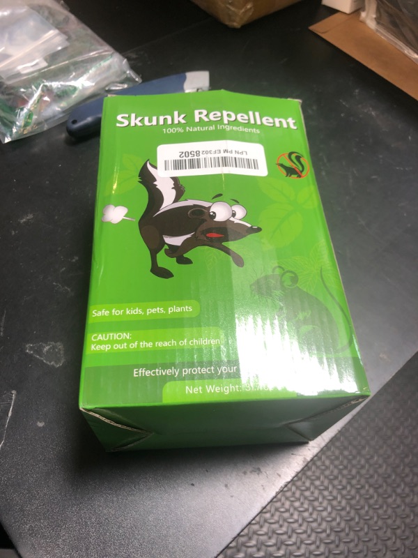 Photo 1 of 36 Pack Powerful Peppermint Oil to Repel Skunk, Natural Raccoon Rat Repellent for Yard Outdoor Garden Home Plant, Mice Squirrel Skunk Fox Deer Deterrent Pet & Humans Safe