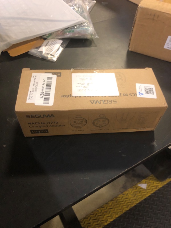 Photo 1 of EV Charger Adapter for Tesla to J1772, Up to 60A 250V, IP65, NACS to J1772 Adapter, J1772 EV Charging Adapter Compatible with Tesla Wall Connector/Tesla Destination/Mobile Charger (for J1772 EVs Only)
