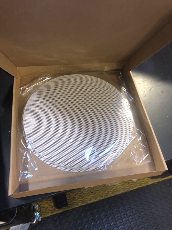 Photo 1 of ACROPIX Universal 7 Inch Speaker Grills Mesh for Audio Subwoofer 183x193x11mm Grille without Frame White - Pack of 1