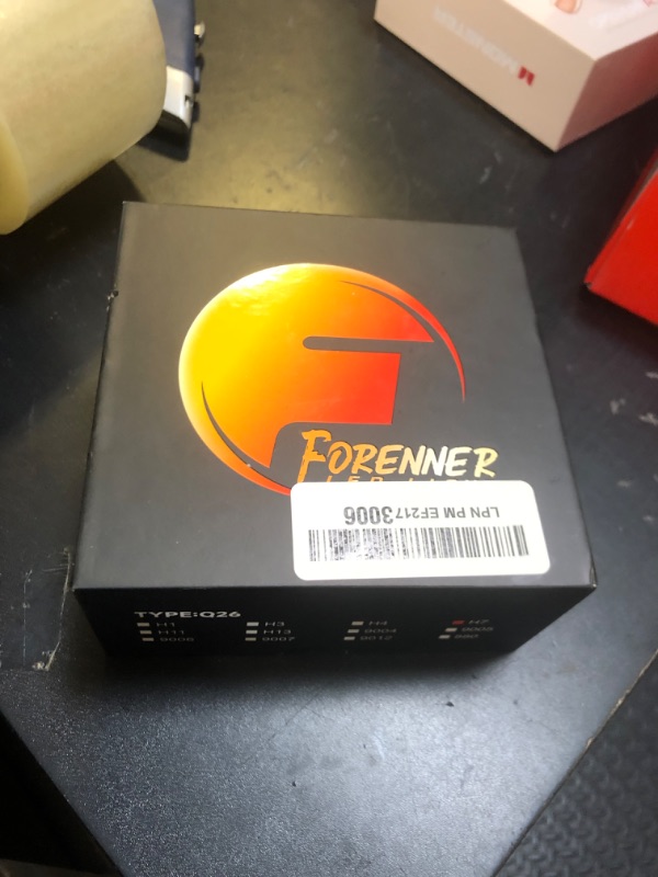 Photo 1 of Fahren H7 Light Bulb, Super Bright 6500K, No Adapter Required 1:1 Mini Size H7 Fog Light Bulb, Plug and Play, Pack of 2