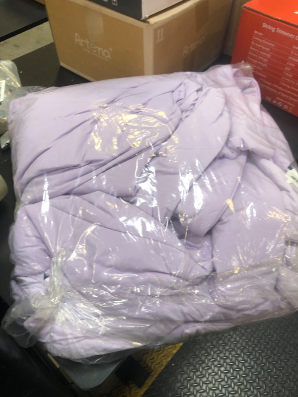 Photo 1 of REST® Evercool® Cooling Comforter, Twin/Twin XL, Blanket for Hot Sleepers, All Season Bedding to Keep Cool for Night Sweats, Breathable Lightweight Blanket, 68"x90" Inches, Lavender Breeze