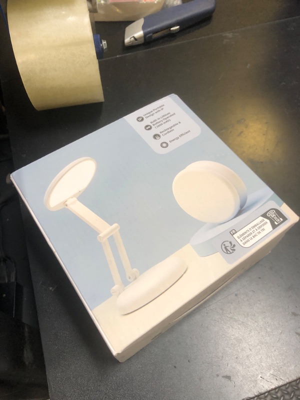 Photo 1 of One Fire Desk Lamp,Dimmable Battery Powered Lights,3600mAh Rechargeable Wireless &Cordless Table Lamp,Small Cute Mini Lamp&Portable Light,Touch Strip USB Light for Bed,Reading,Home,Office,Nail,Craft