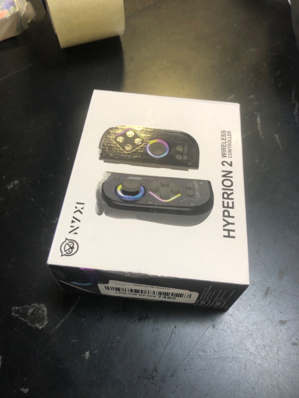 Photo 1 of NYXI Hyperion 2 Wireless Joy-Pad for Switch/Switch 2/LCD/OLED/Lite, Hall Effect Joystick, Mechanical Microswitches Buttons & Triggers, RGB Light, 6-Axis Gyro, Turbo, Vibration, Mppable Buttons