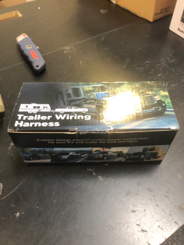 Photo 1 of Wsays 4-Pin Trailer Wiring Harness Plug & Play Compatible with Toyota Highlander 2020-2025 Grand Highlander 2024-2025