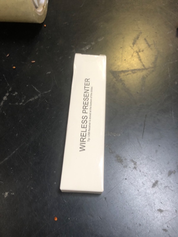 Photo 1 of Wireless Presenter Remote, Presentation Clicker with Hyperlink & Volume Remote Control PowerPoint Office Presentation Clicker for Keynote/PPT/Mac/PC/Laptop(Battery Included)