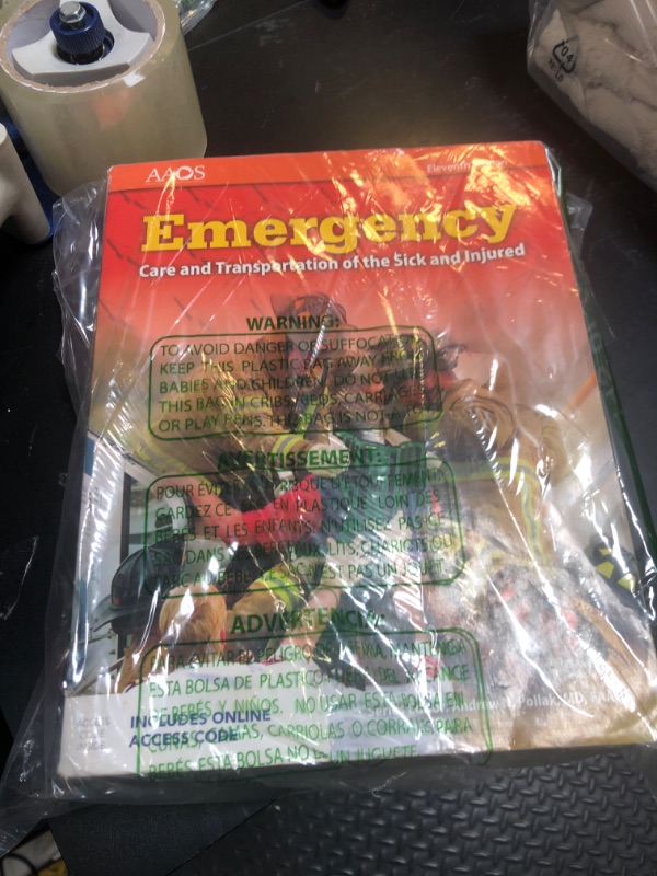 Photo 1 of Emergency : Care and Transportation of the Sick and Injured by American Academy