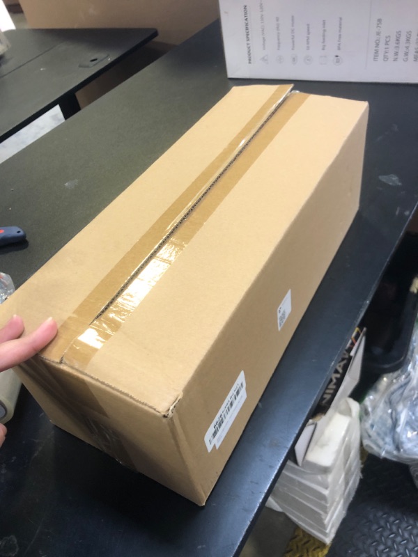 Photo 1 of Extra Large Cable Management Box with Lid, Bamboo Cable Box for Cords, Power Strips or Surge Protectors, Hide Loose Wires Behind TVs, Home, Computers, Office Desks by HTB
