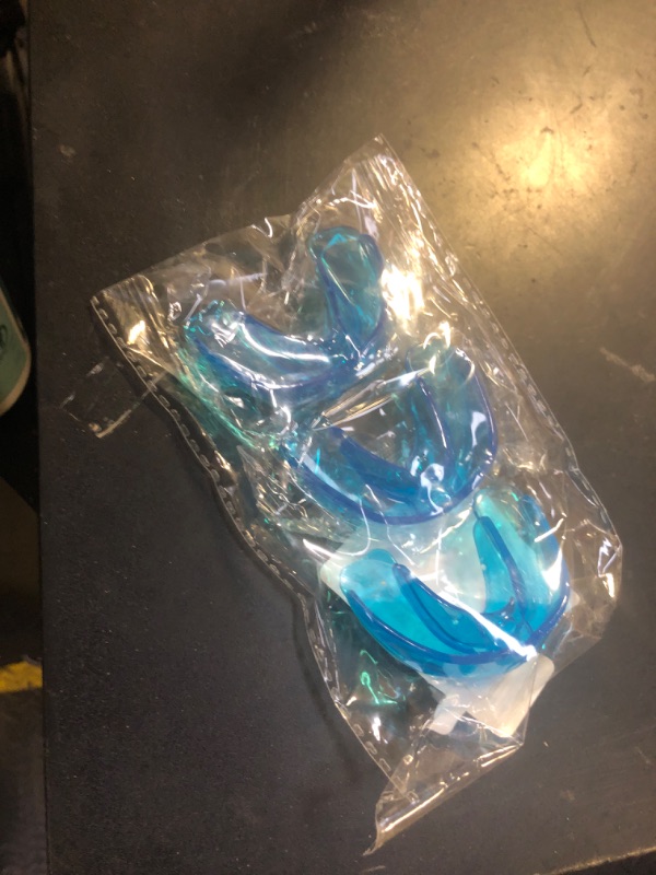 Photo 1 of 3 Pack Kids Youth Mouth Guard Football Sports Braces Mouthguards for Mouthpiece Boys Teeth for MMA Boxing Rugby Kickboxing Taekwondo Softball Lacrosse to Braces EVA Transparent Blue