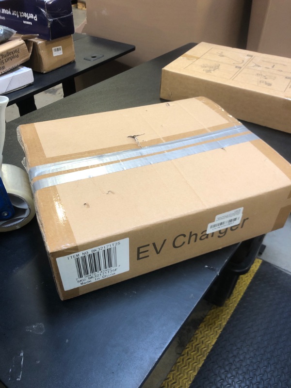 Photo 1 of SubSun Universal Portable Level 2 EV Charger 32Amp 240V Electric Car Charger for All North American EVs Includes J1772 and Tesla, 25FT EV Charging Cable with NEMA 14-50 Plug (with Tesla Adapter)