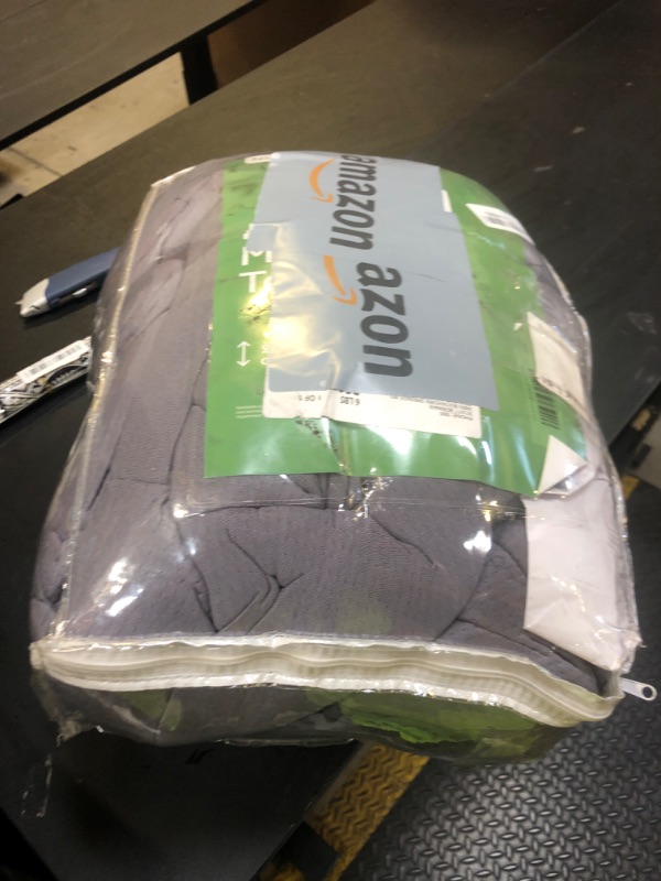 Photo 1 of Ultra Soft Full Size Mattress Topper - Viscose Made from Bamboo Pillow Top Mattress Pad for Back Pain Relief - Naturally Cooling for Hot Sleepers, Grey