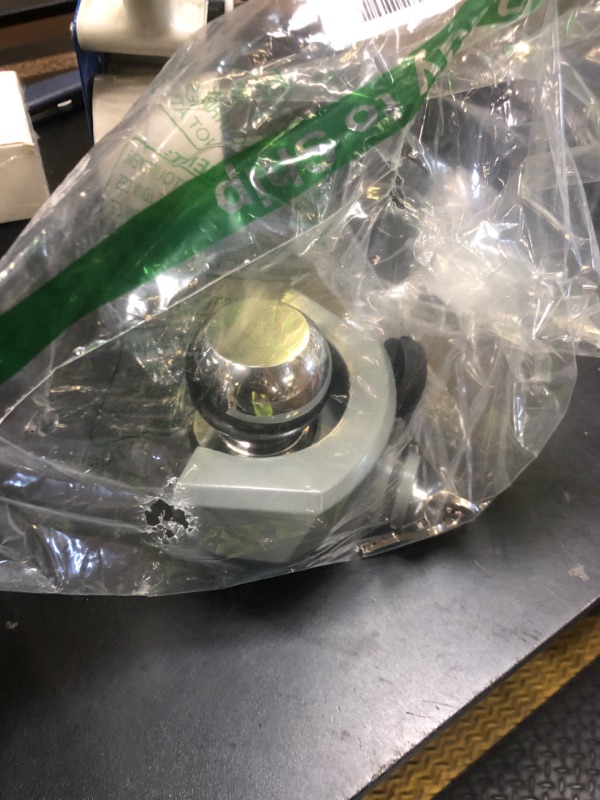 Photo 1 of RETRUE Heavy Duty Trailer Lock for 2 5/16" Ball Coupler with Flange, Anti-Theft and Top Tier Security, Gray