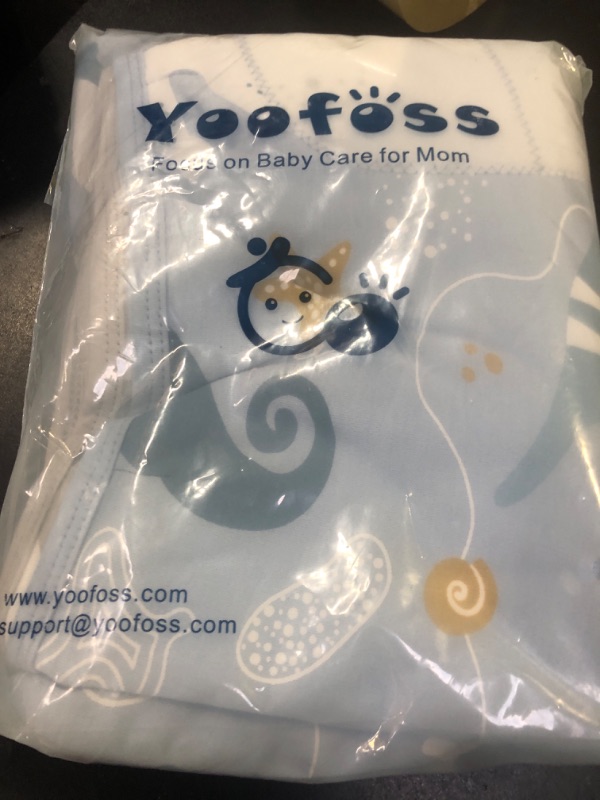 Photo 1 of Yoofoss Baby Swaddles for Newborns 100% Organic Cotton, Adjustable Swaddle Sleep Sack 0-3 Months Newborn Swaddle Sack, Breathable Soft(Small)