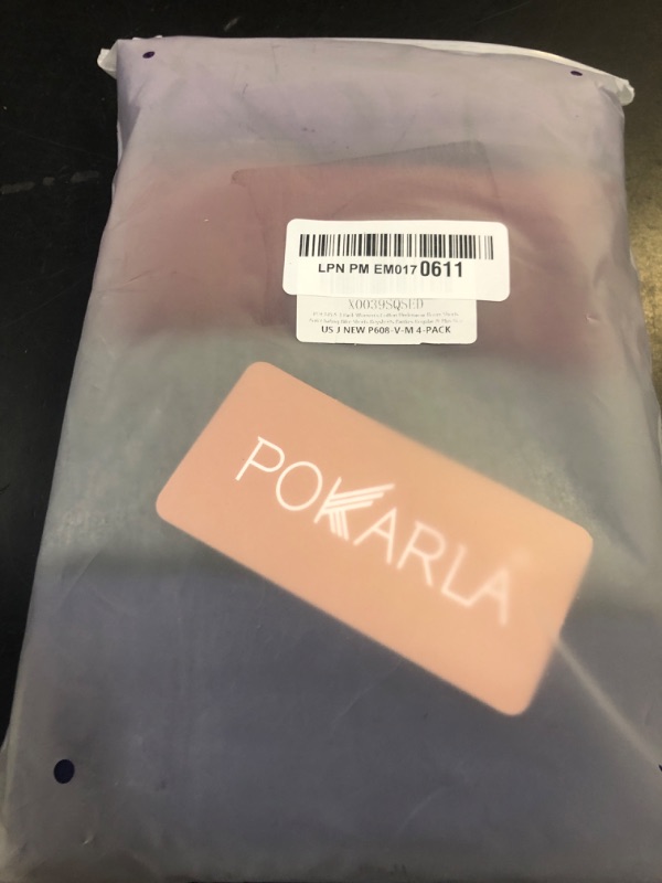 Photo 1 of POKARLA 4 Pack Women's Cotton Underwear Boxer Shorts Anti Chafing Bike Shorts Boyshorts Panties Regular & Plus Size(Medium)
